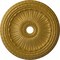 Ekena Millwork Viceroy Ceiling Medallion (Canopies up to 4 7/8"), 35 1/8"OD x 4 7/8"ID x 2 1/2"P, Pharaohs Gold CM35VIPGS - alternate 1
